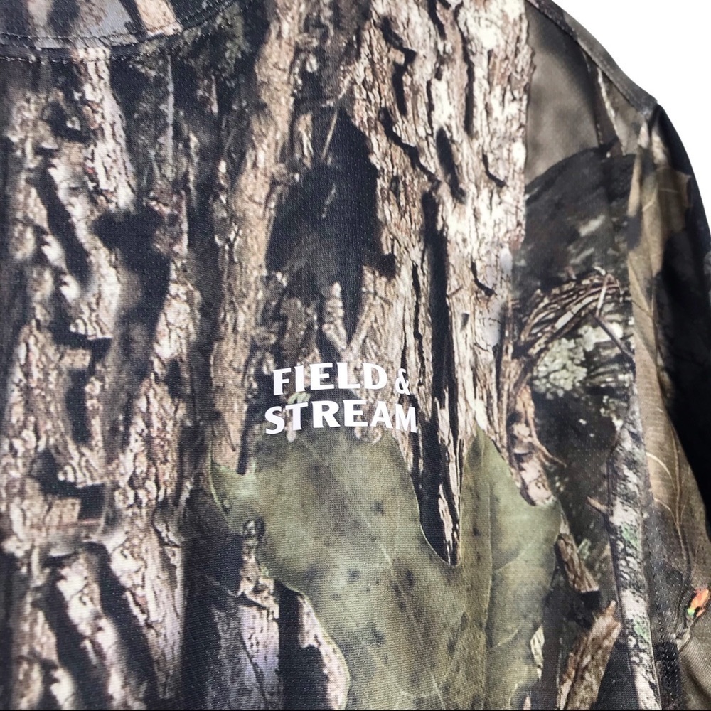 Field And Stream Real Tree Camo Print Short Sleev… - image 3